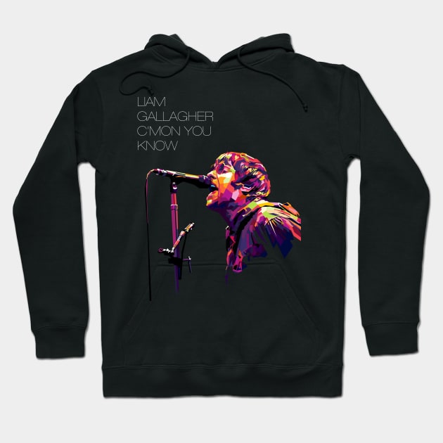 Liam Gallagher Knebworth 22 Hoodie by awangwidyatama